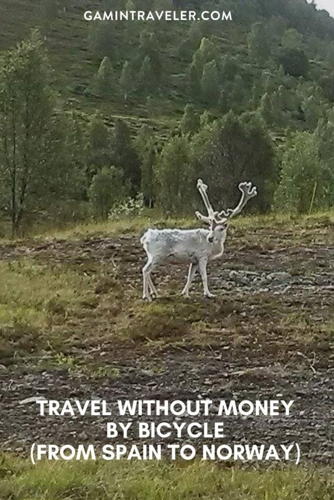 TRAVEL WITHOUT MONEY BY BICYCLE (FROM SPAIN TO NORWAY)