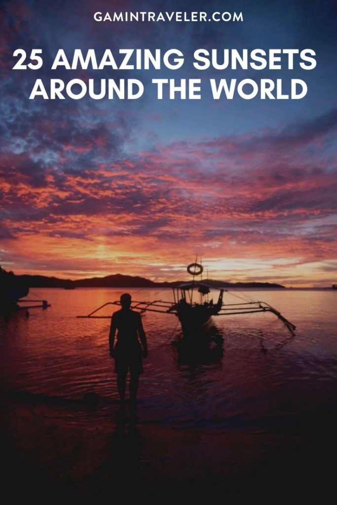 25 Amazing Sunsets Around the world