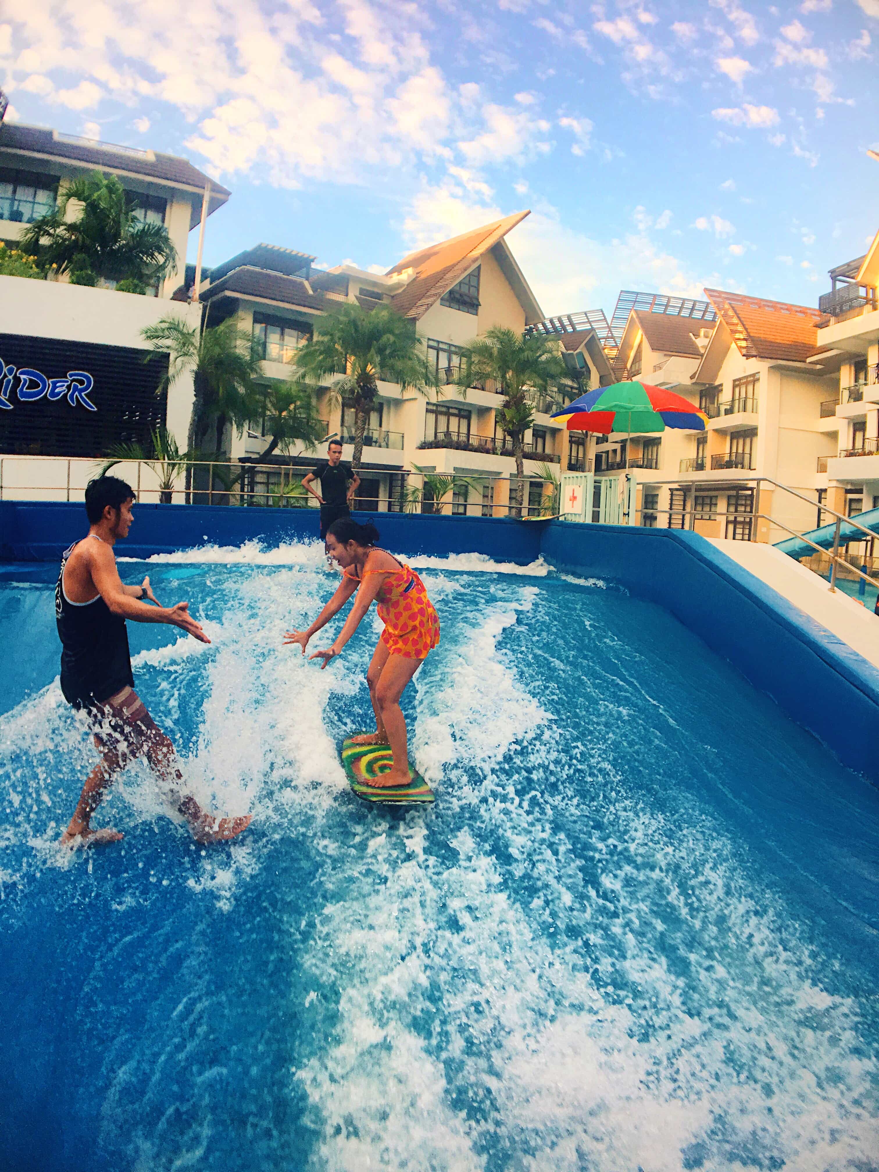 Wave rides inside things to do in Boracay, The Wave Rider in Boracay, Things to do in Boracay Island, Boracay island travel guide, budget travel in boracay island, Boracay Island