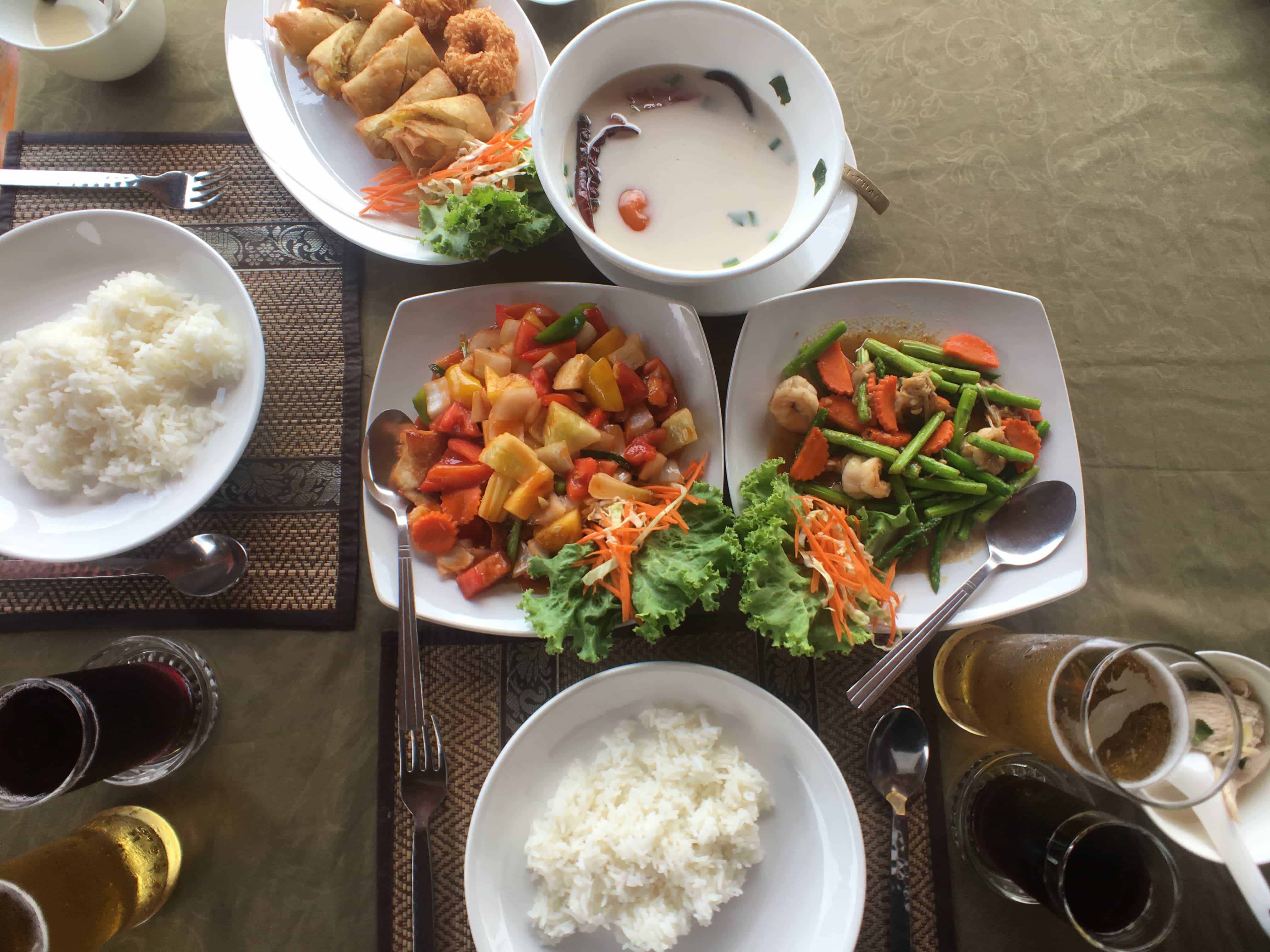 Thai food in a boat, Thai Food And Thai Dishes, best thai food, thai dishes, thai food