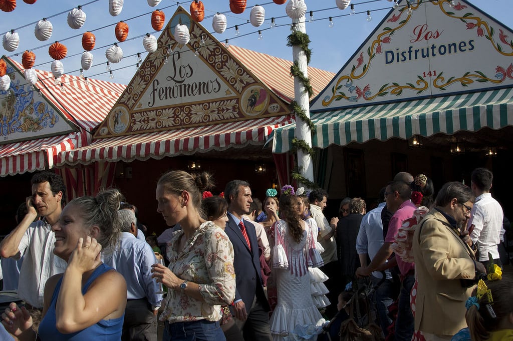 GaminTraveler.com Casetas in the Seville Fair by Plothar