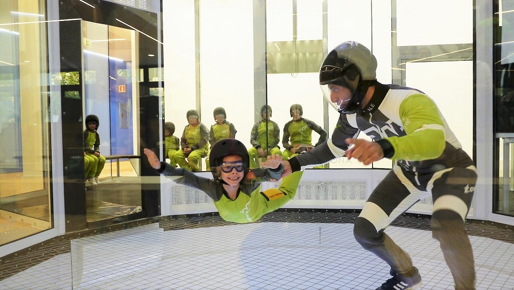 windobona indoor skydiving madrid first fly 1