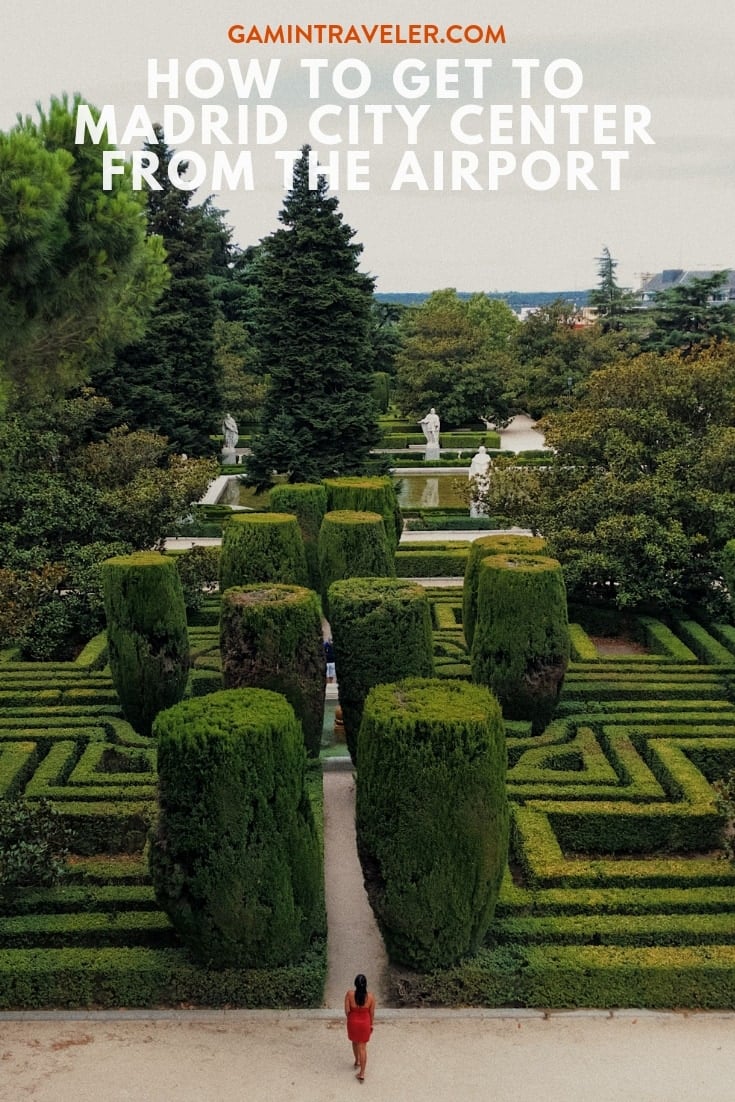 how to get to Madrid city center from the airport