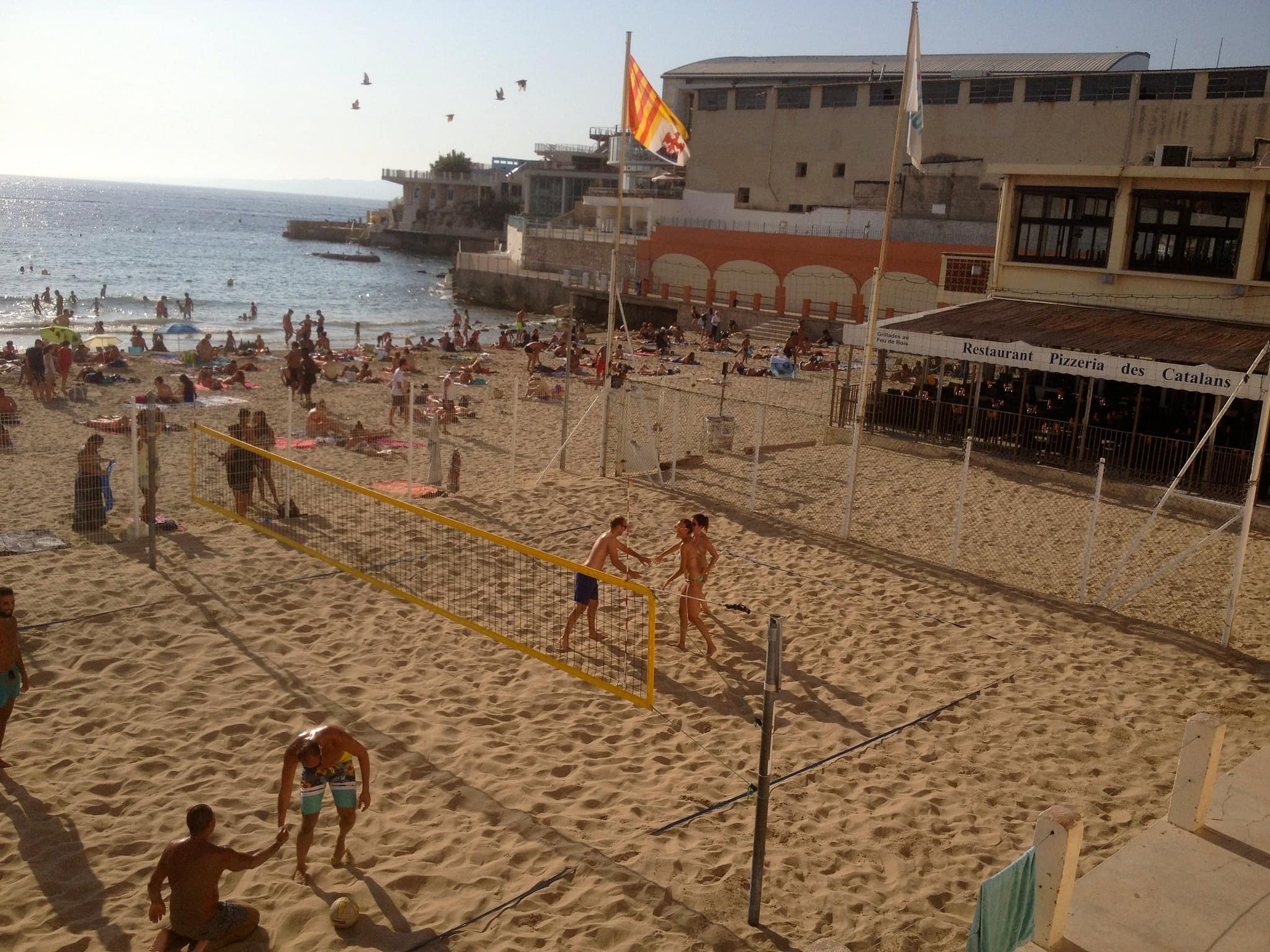 Things to do in Marseille, Places to visit in Marseille, Beaches in Marseille, Plage des Catalans