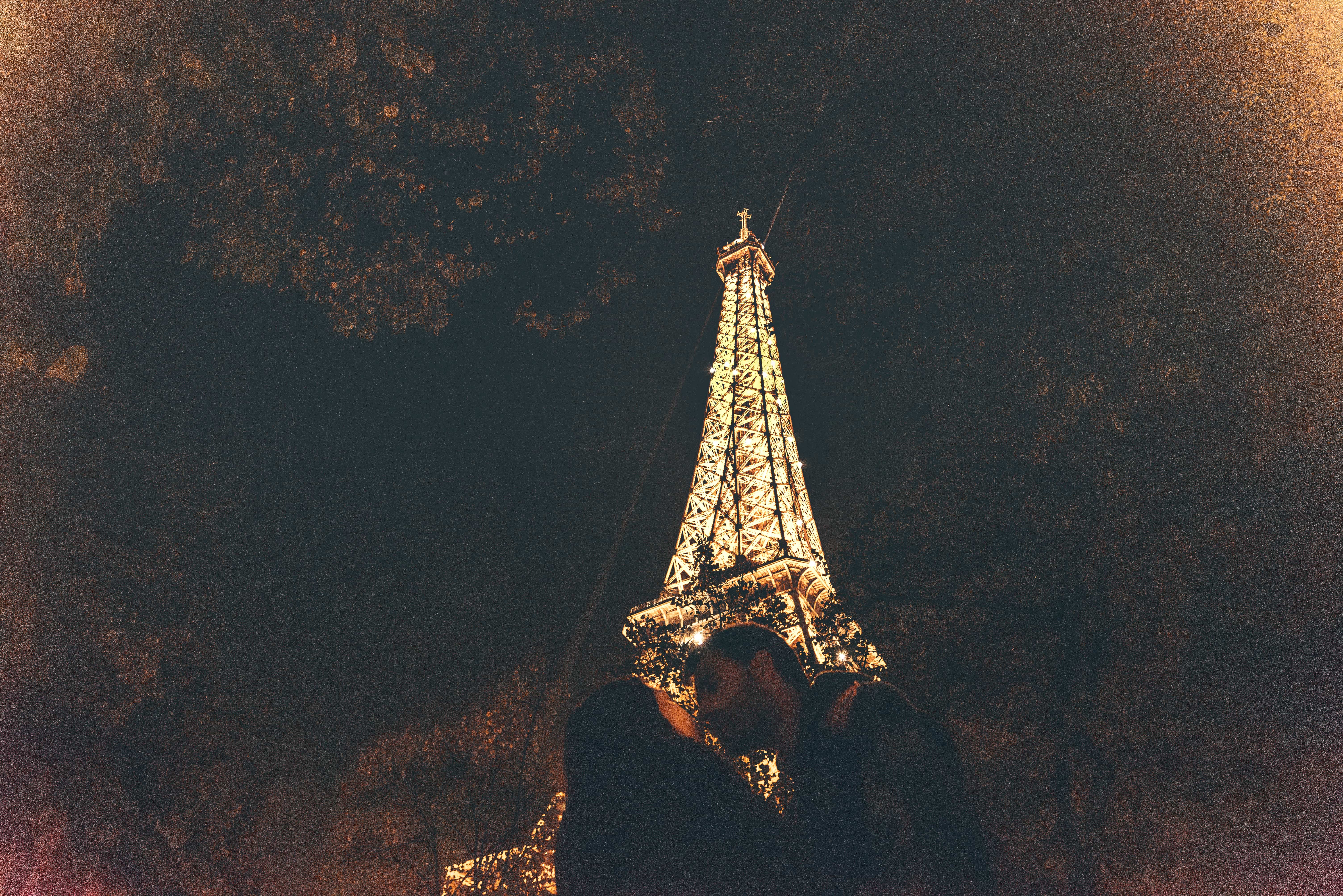 most instagrammable places in Paris, Eiffel Tower at night