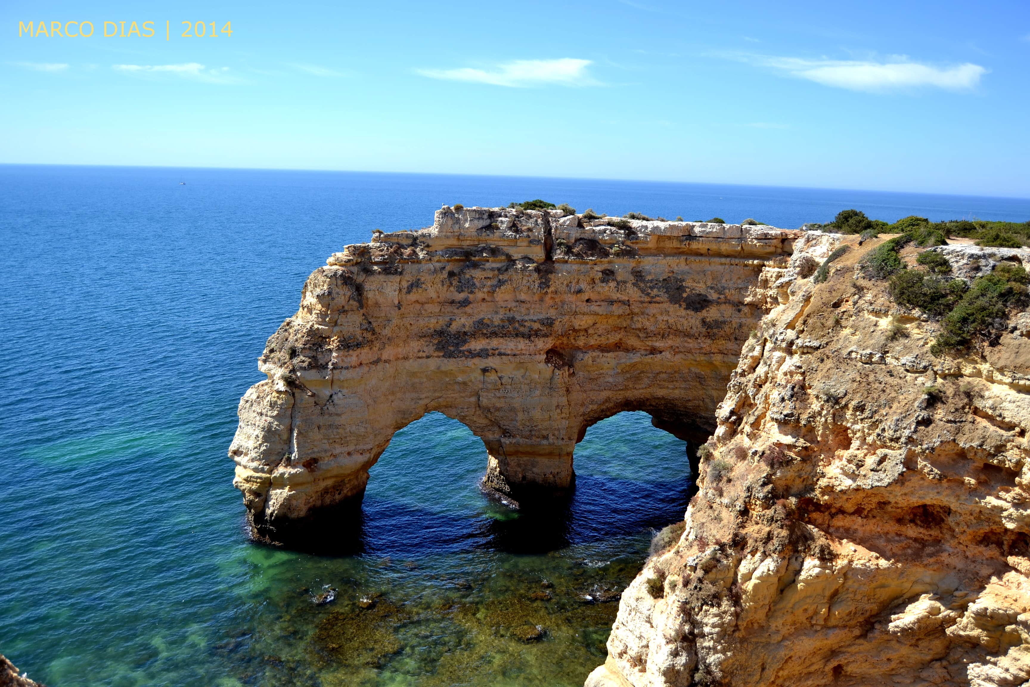 Instagrammable places in Algarve, Praia da marinha