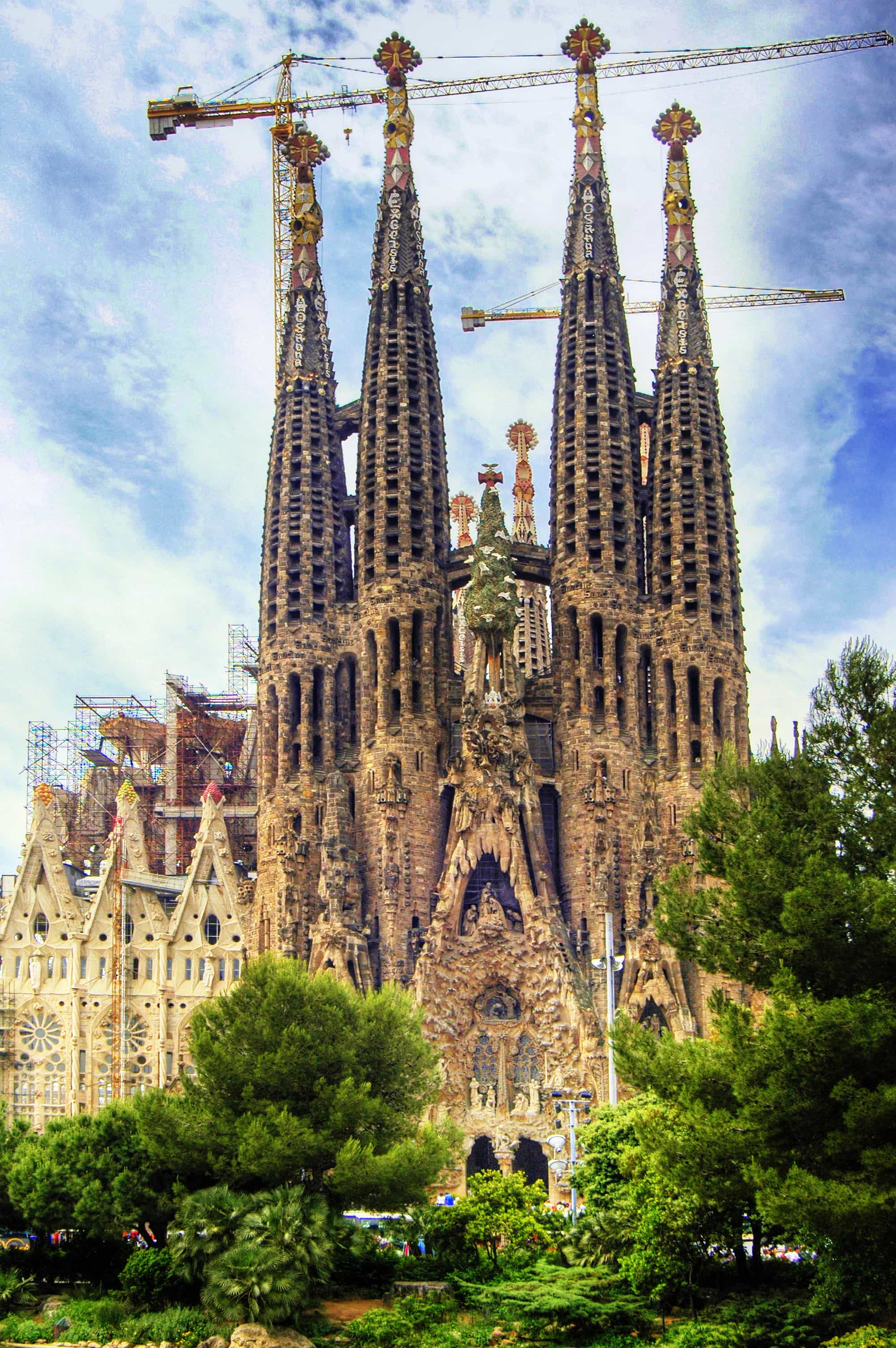 La Sagrada Familia, Instagrammable places in Spain