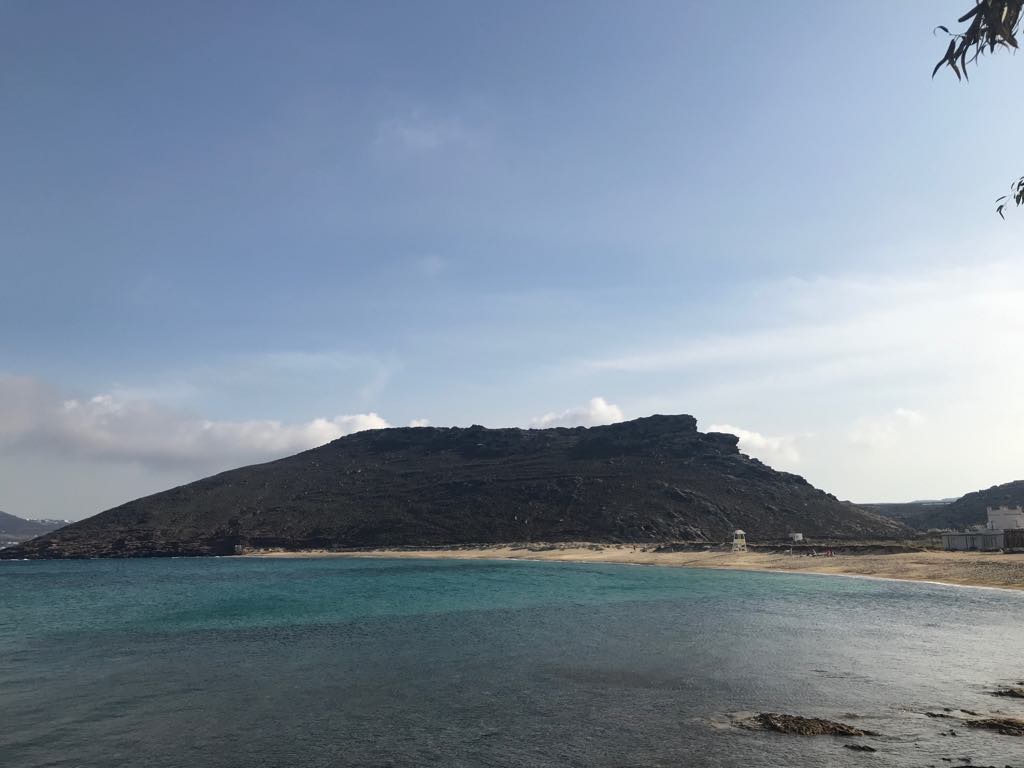 top instagrammable places in mykonos panormos beach