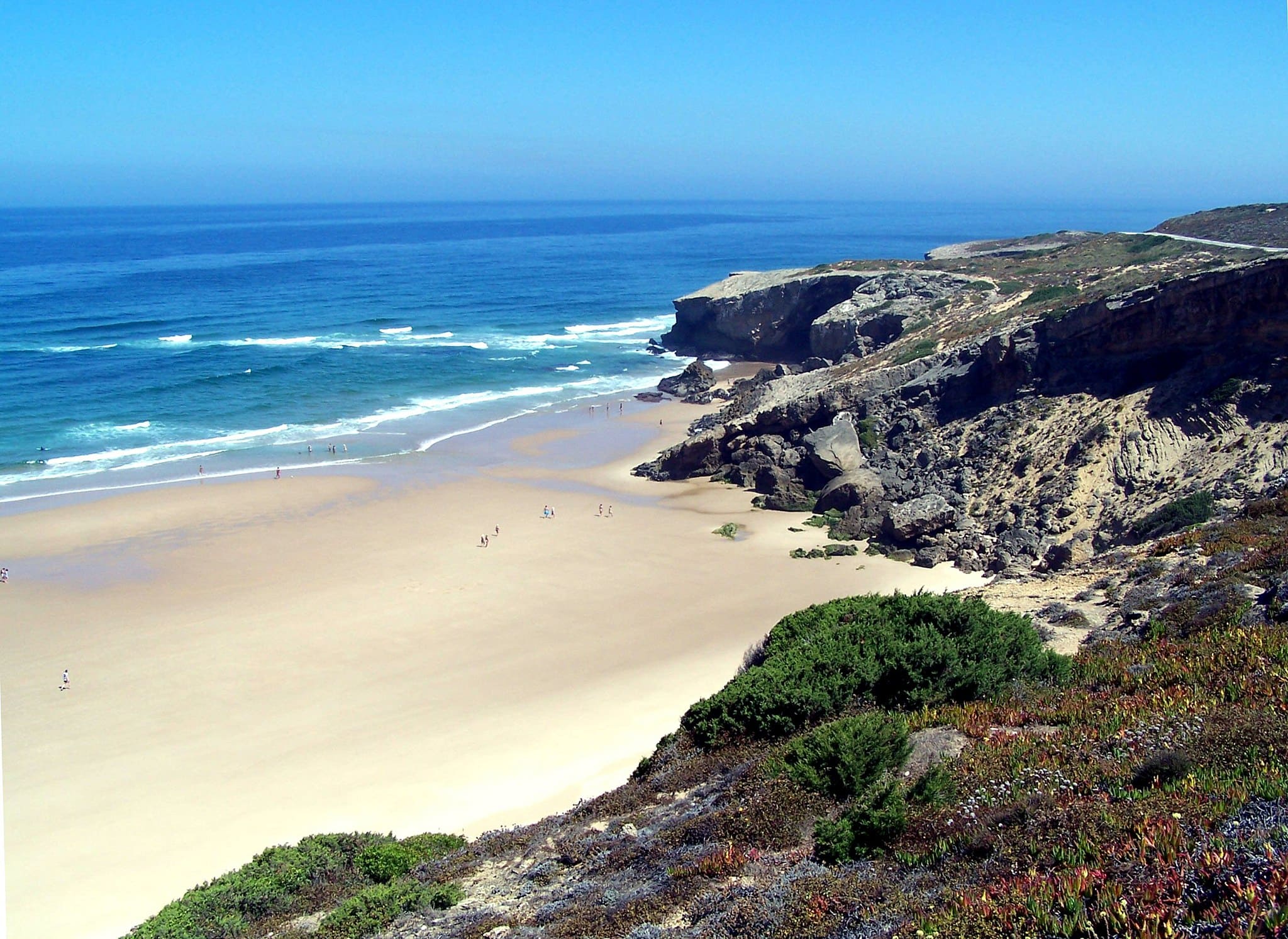 Beaches in Algarve, Praia do Monte Clerigo
