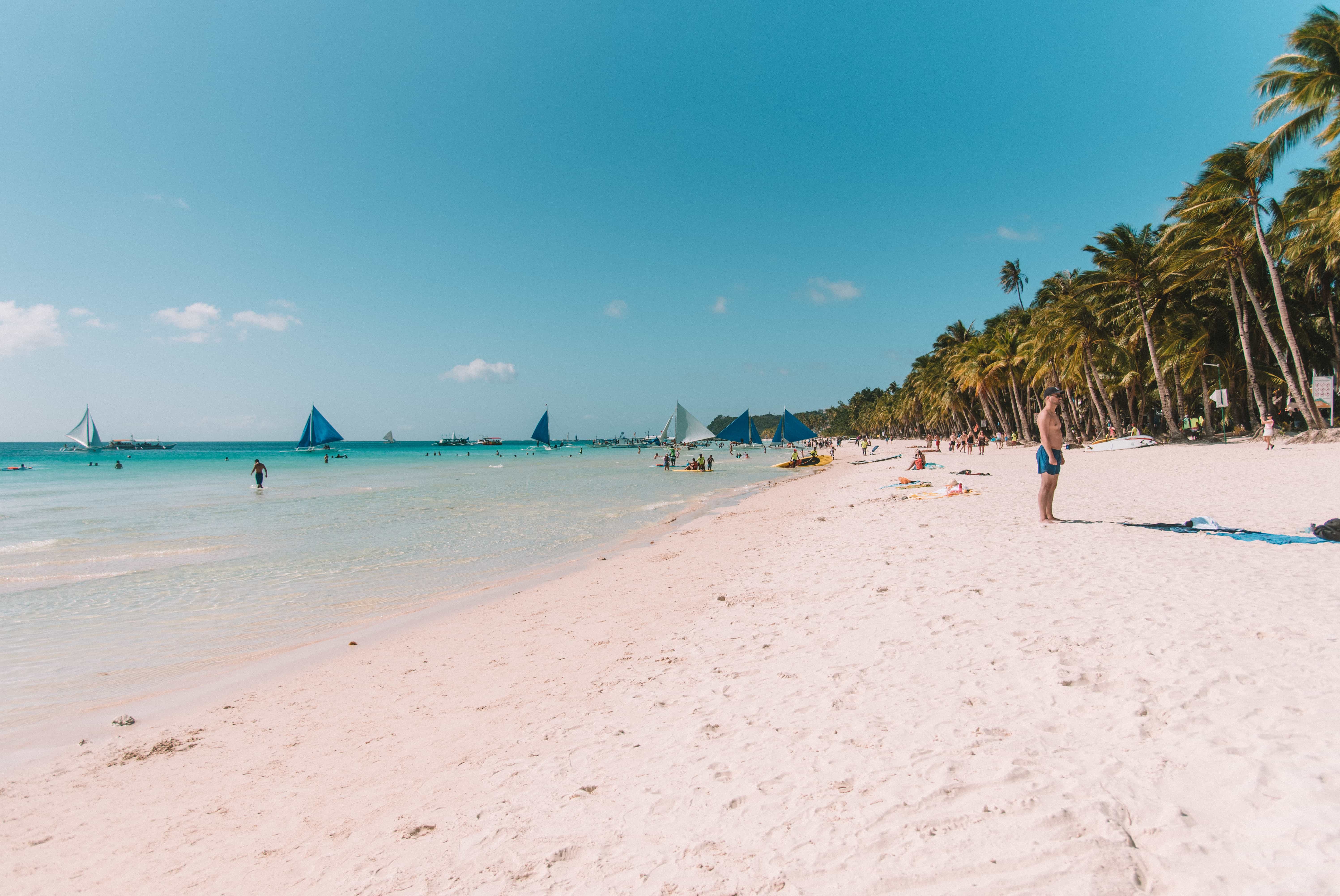 best station in Boracay Island, station 2 Boracay Island