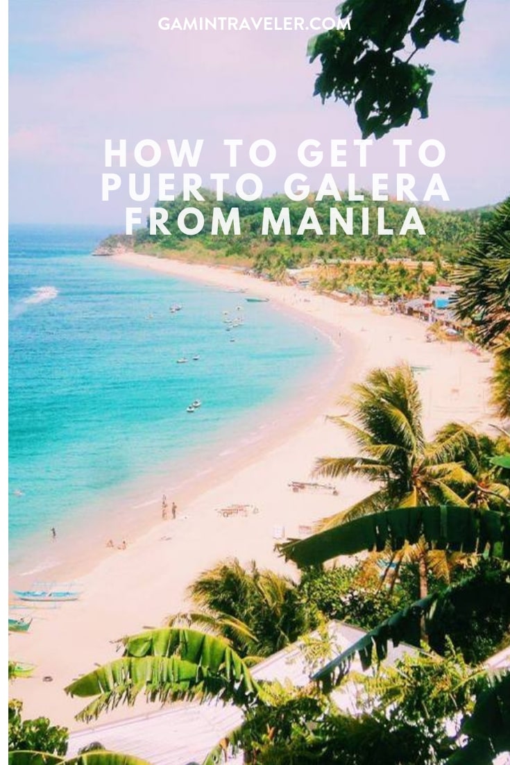 how to get to puerto galera edit version