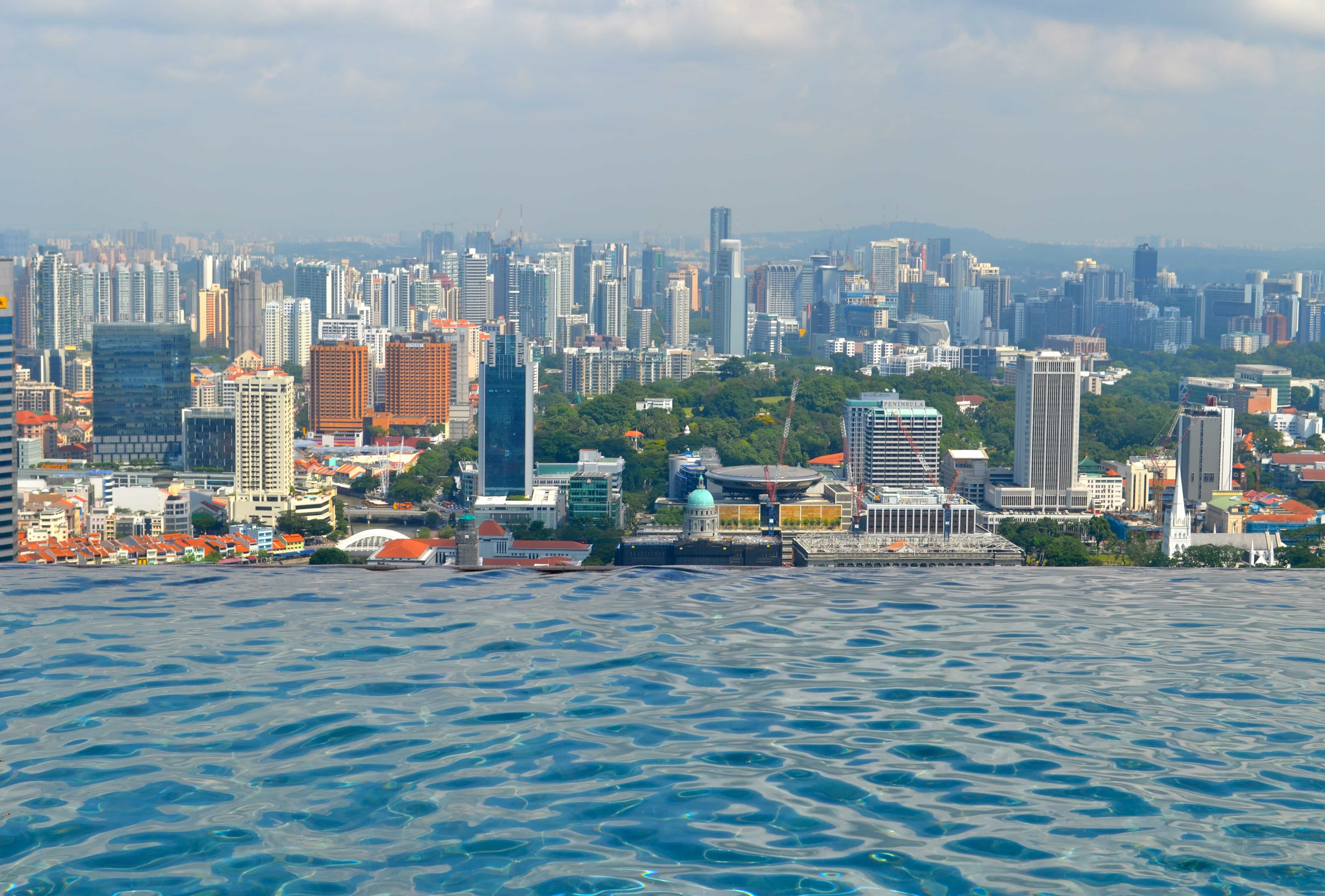 Infinity pool at Marina Bay Sands, Singapore tourist spots, Singapore travel tips, things to know before visiting Singapore, facts about Singapore