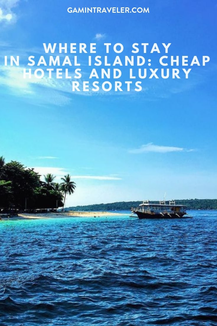 where to stay in samal