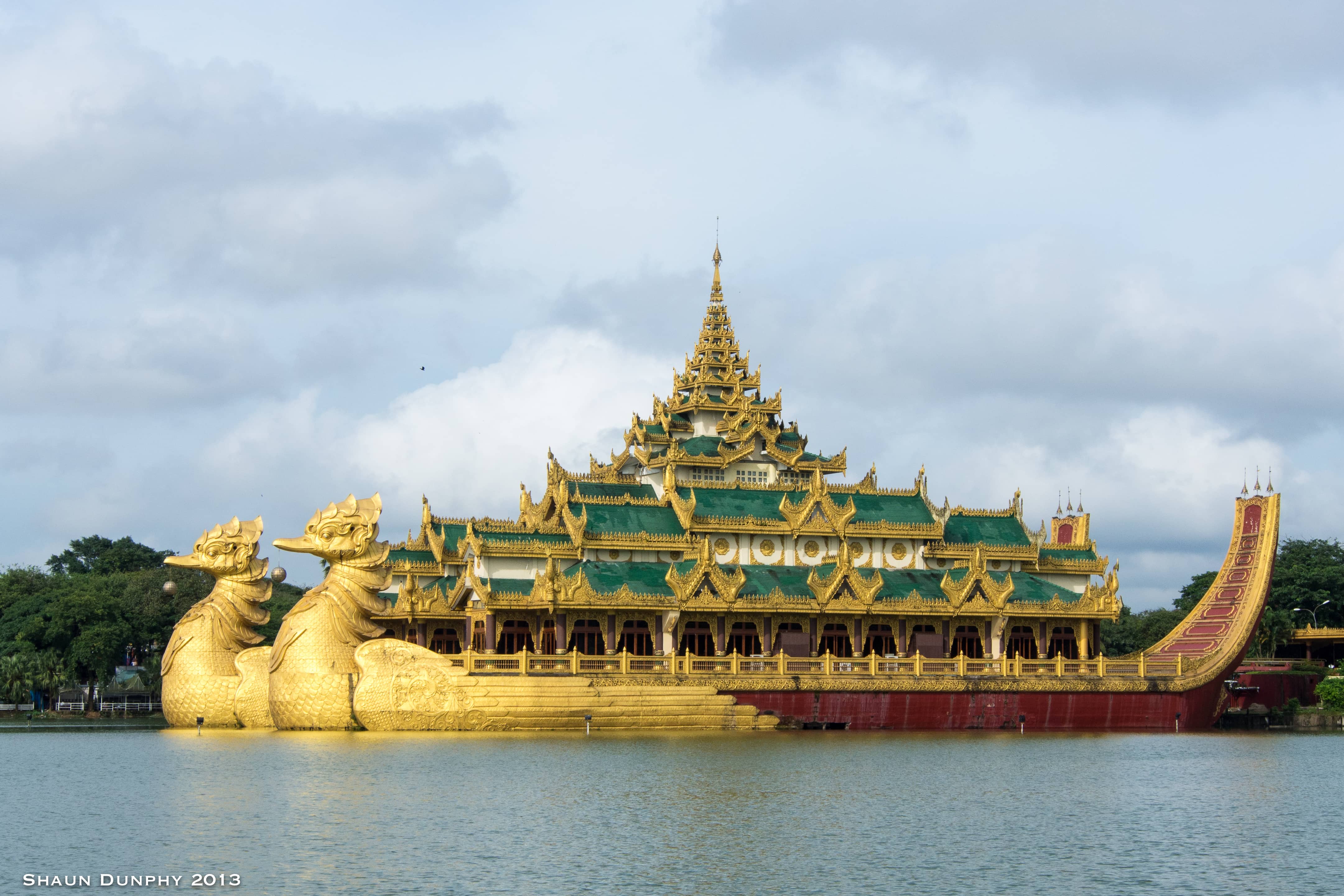 Kandawgyi Lake in Yangon