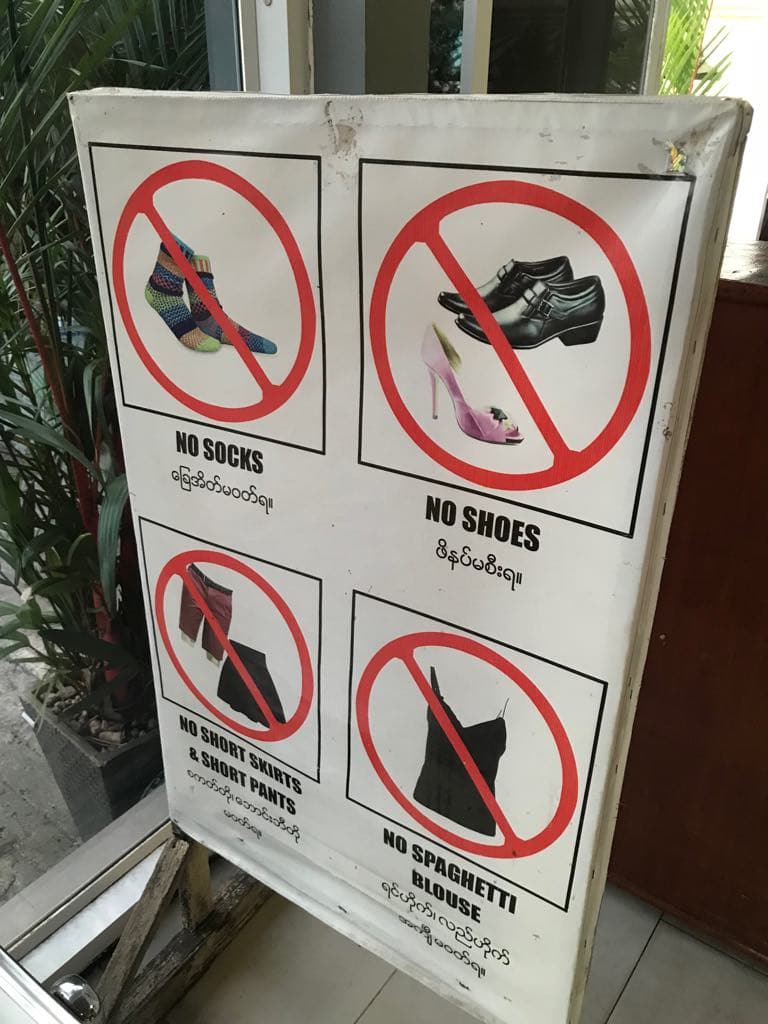 things to do in Bagan, Bagan travel guide, tips for visiting temples in Myanmar, how to dress visiting a temple