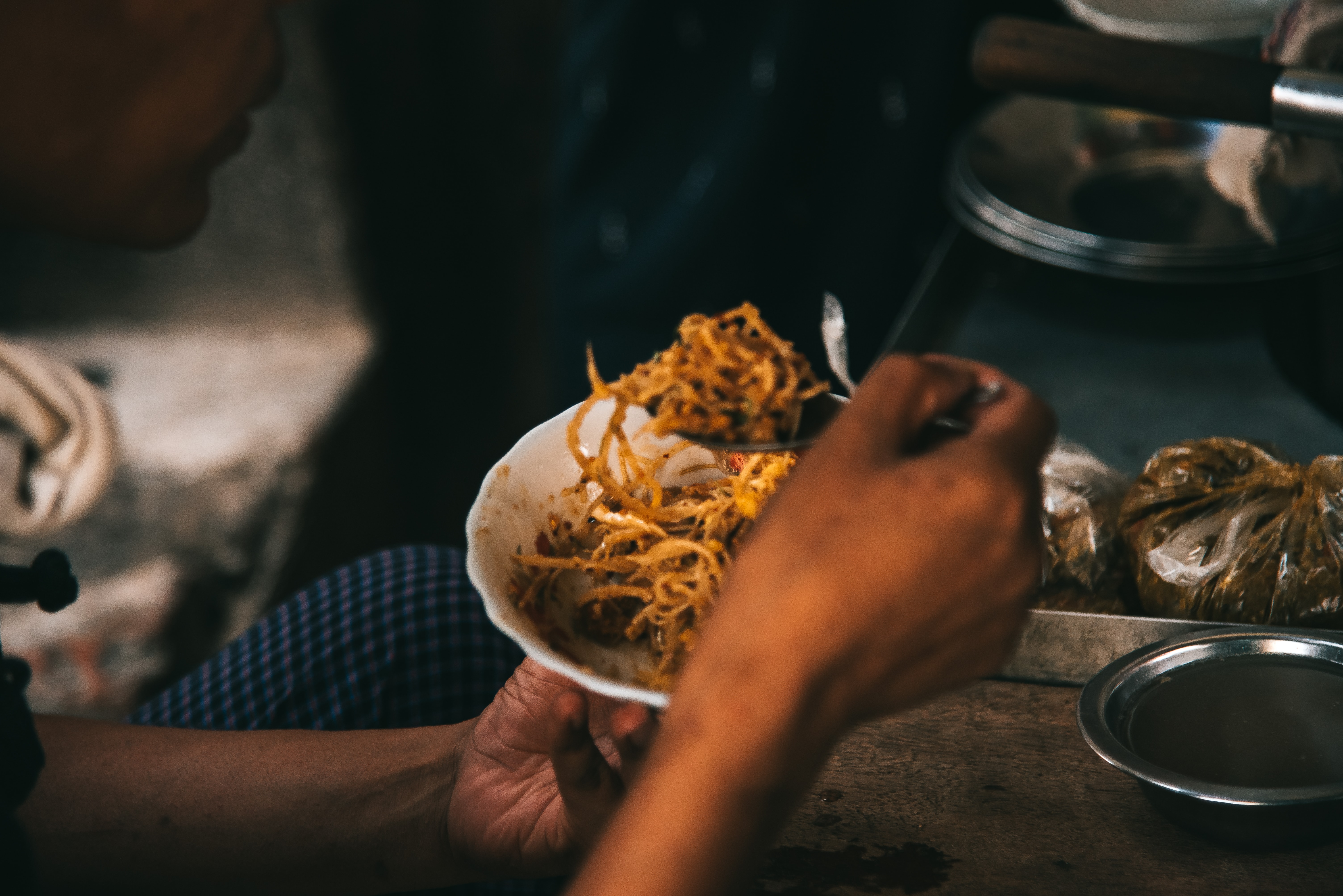 street food in Yangon