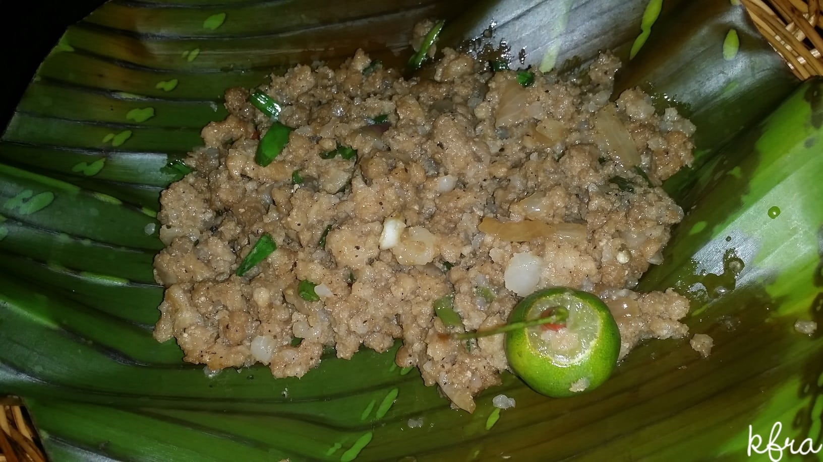 Crocodile Sisig