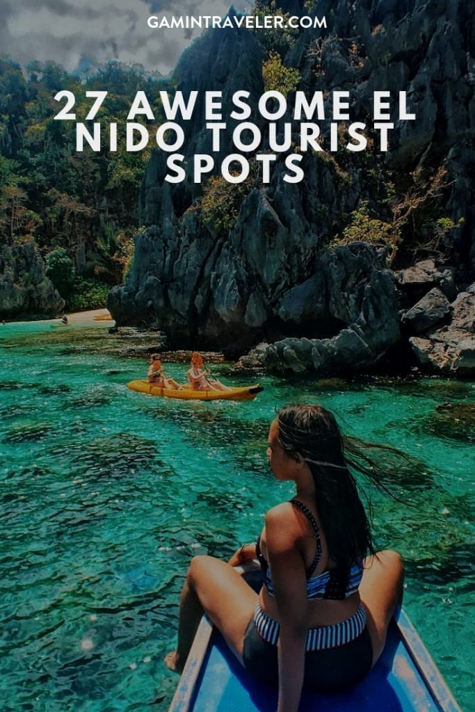 el nido tourist spots pin