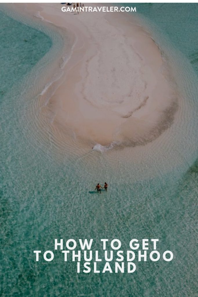 how to get to Thulusdhoo island