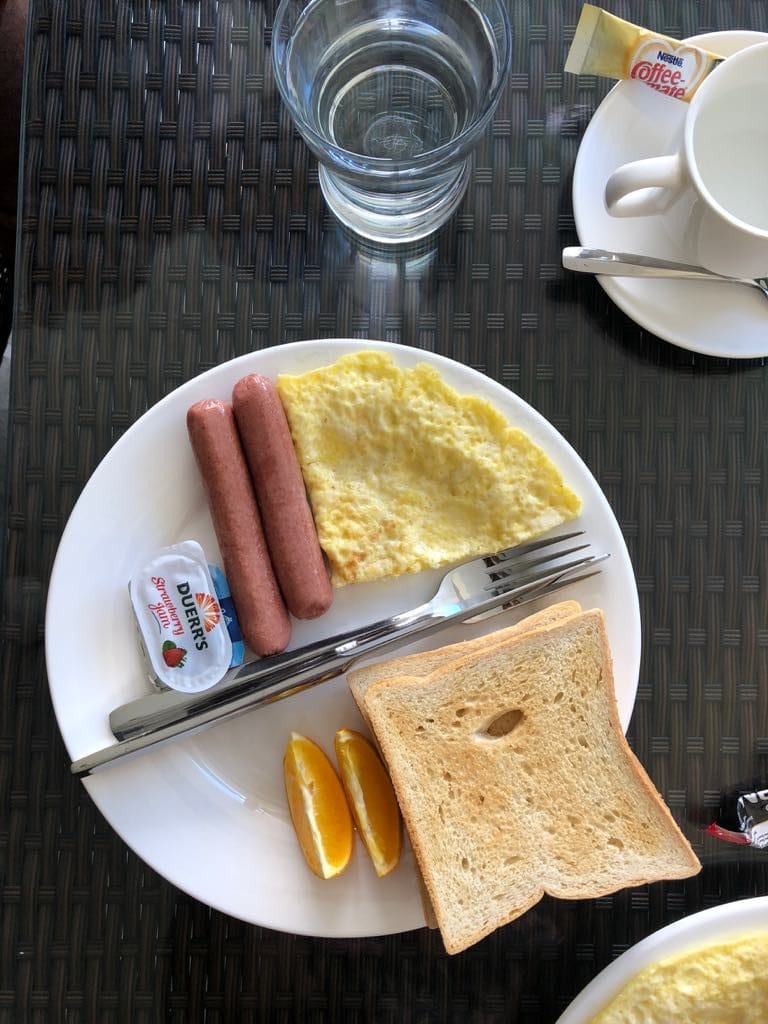 breakfast in Maldives