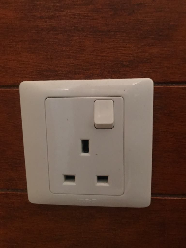 British adapter for Maldives