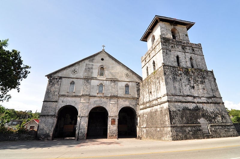 Baclayon Church, places to visit in Bohol