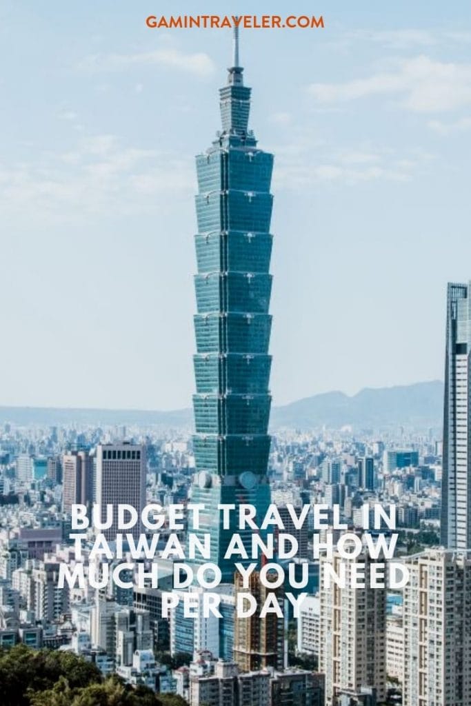 BUDGET TRAVEL IN TAIWAN 1