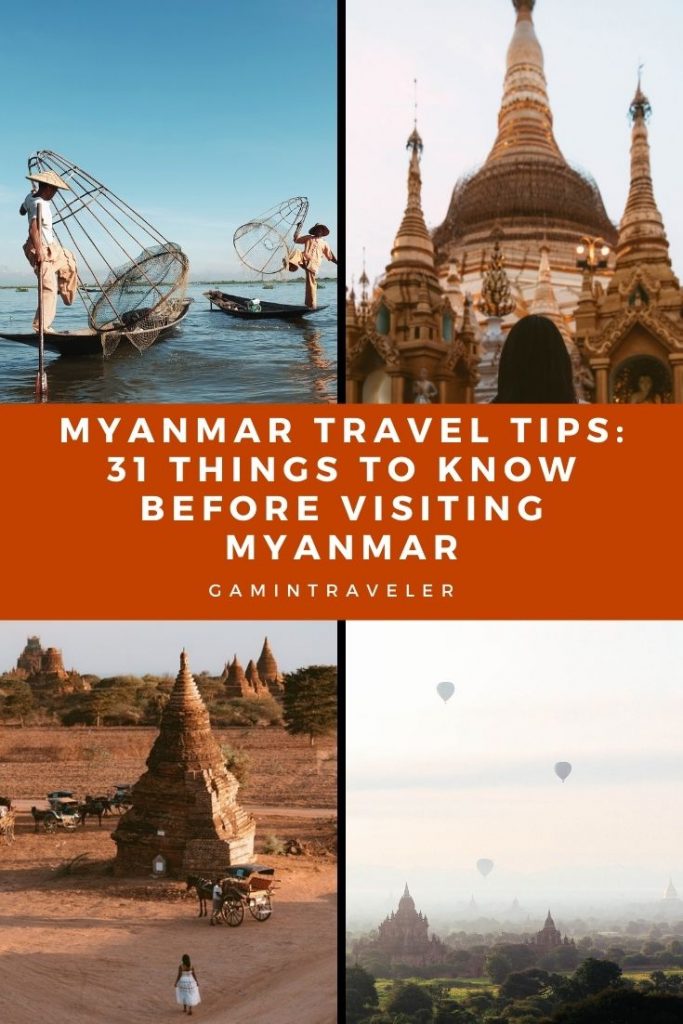 Myanmar Travel Tips - 31 Things to Know before visiting Myanmar 2 Myanmar travel tips, facts about Myanmar, things to know before visiting Myanmar