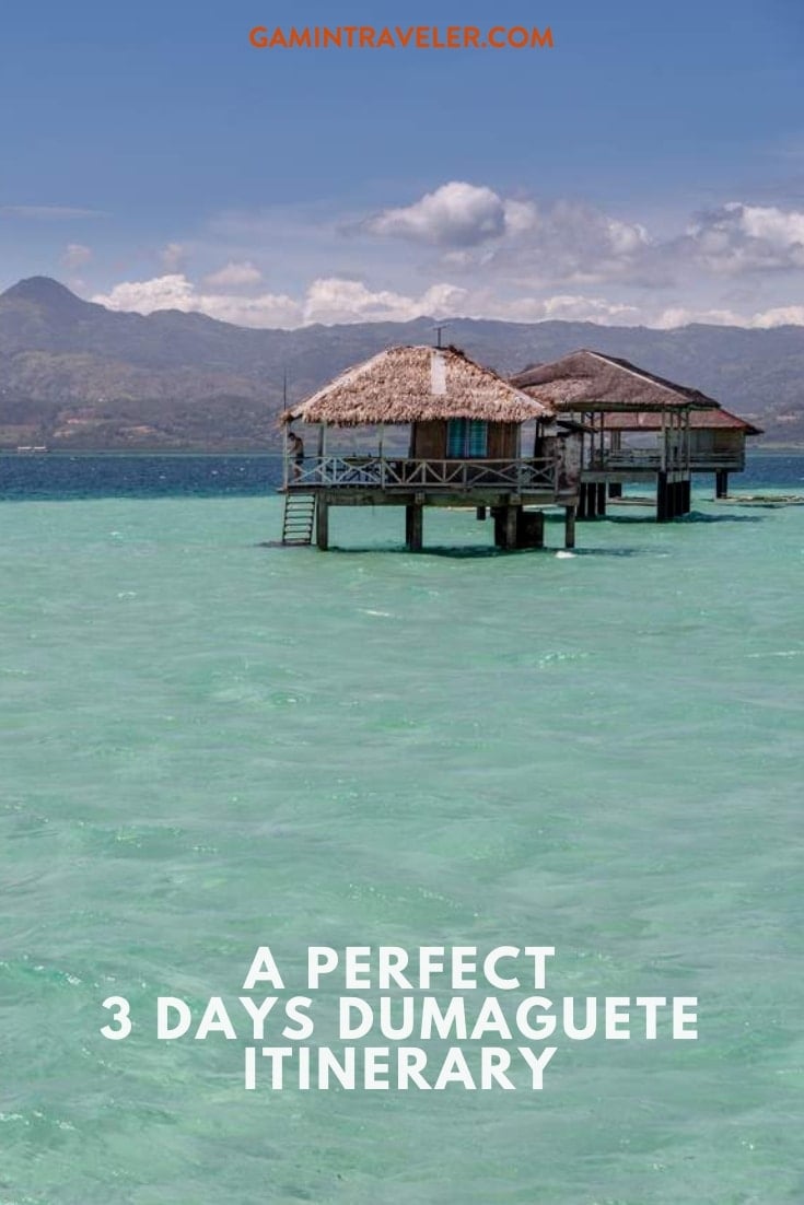 Dumaguete itinerary