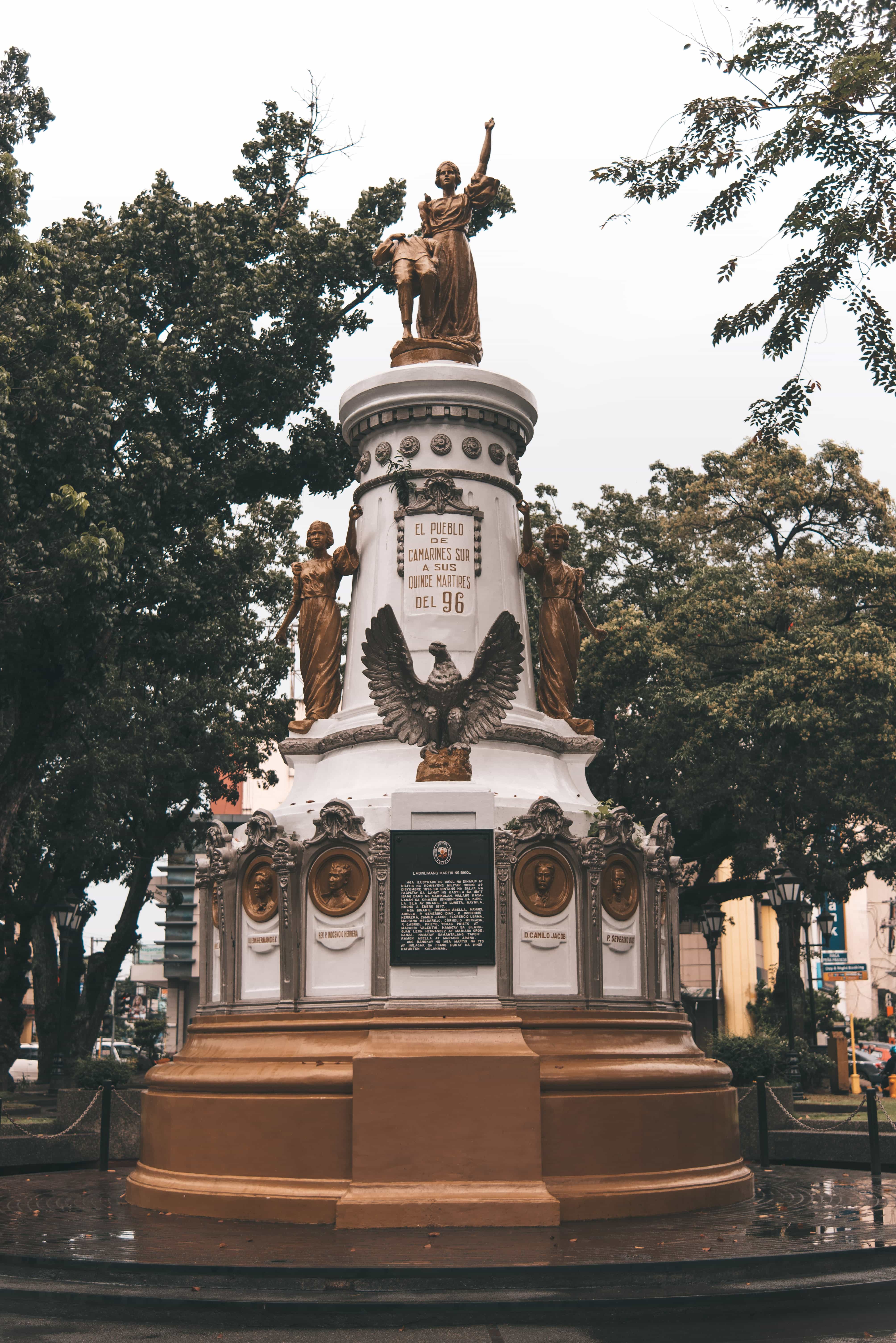 15 Awesome Naga Tourist Spots (Naga Travel Guide) 7 Plaza Quince Martires, Naga tourist spots