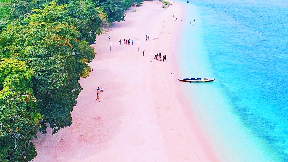 Pink Sand Beach Zamboanga, best beaches in the Philippines