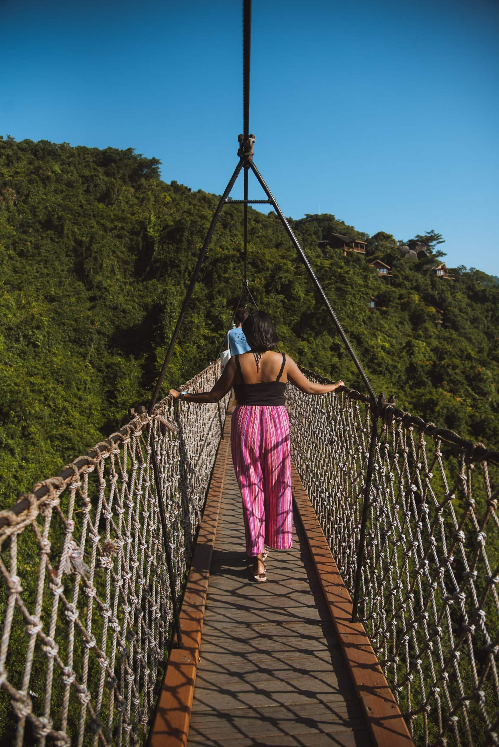 things to do in Sanya, Sanya travel guide, hanging bridge in Sanya