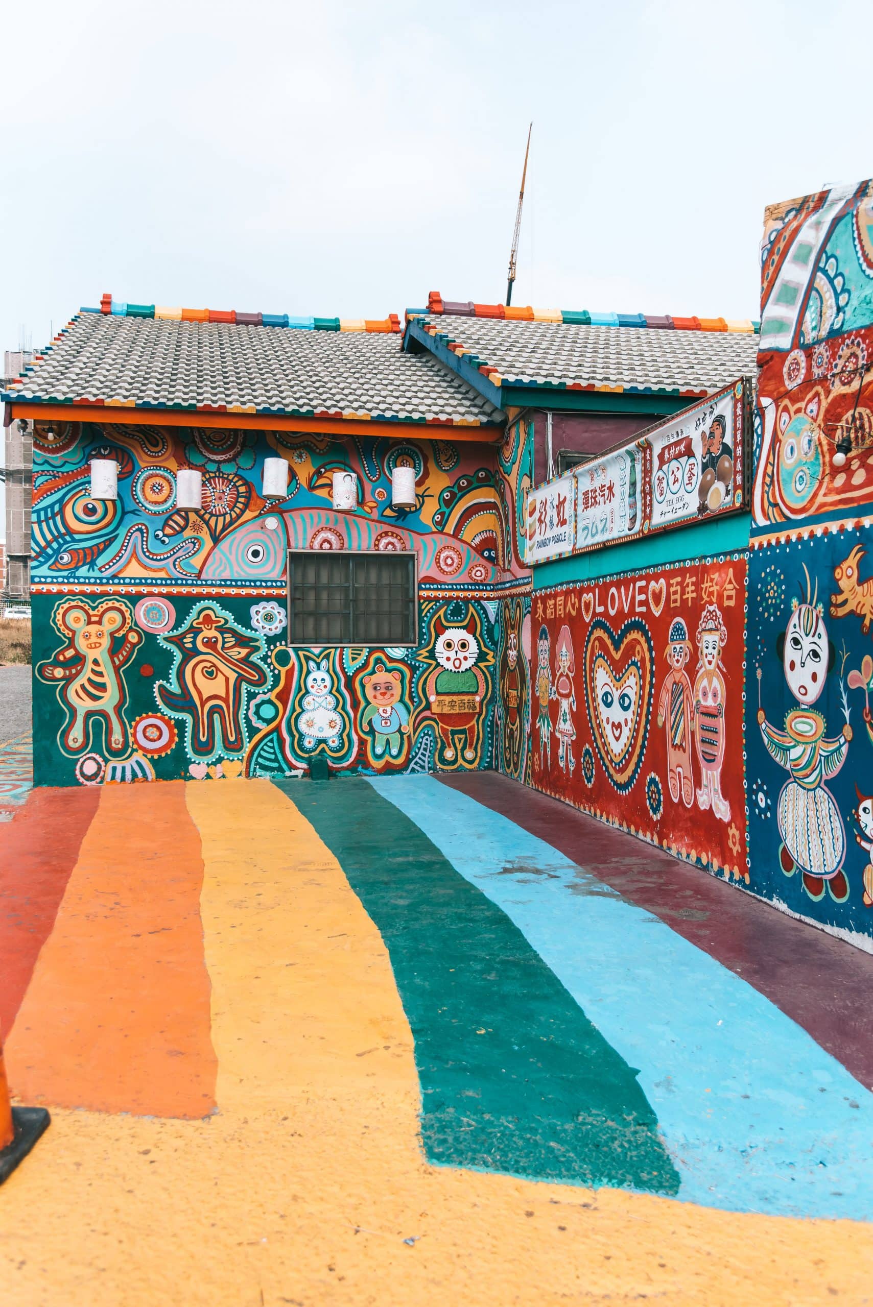 How to get to Rainbow Village, Rainbow Village travel guide, Rainbow Village Taichung