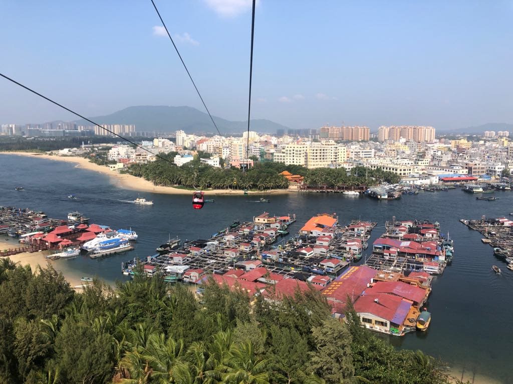 things to do in Sanya, Sanya travel guide,, Cable car in Sanya