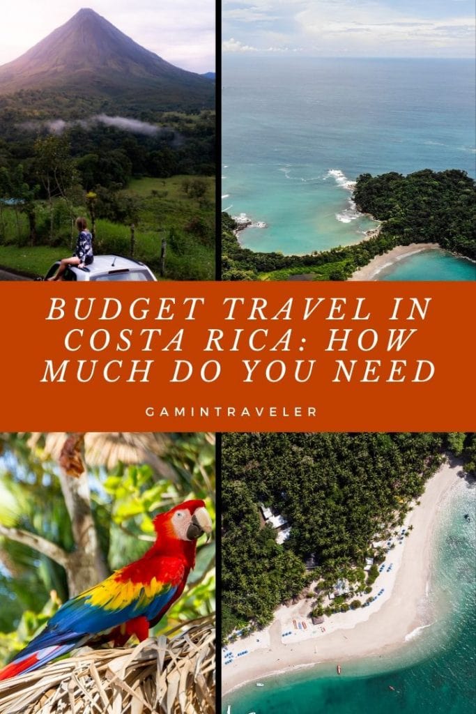 Budget Travel in Costa Rica: How Much Do You Need Per Day 2 COSTA RICA PIN 3