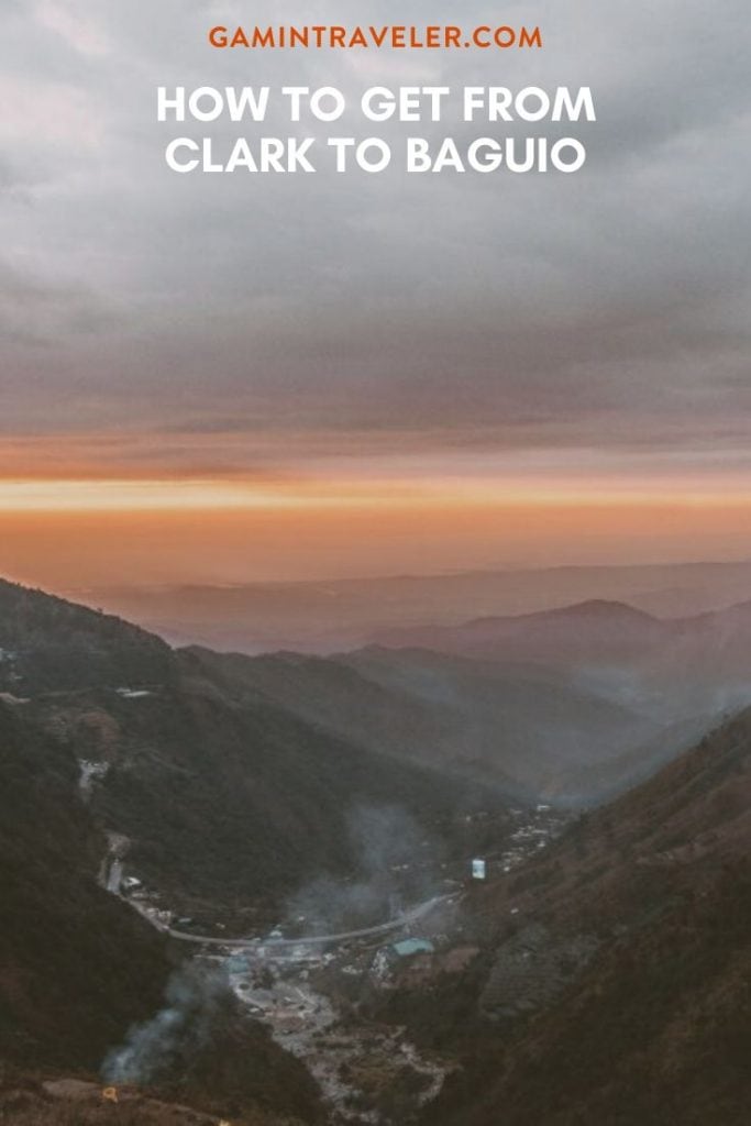 How to Get from Clark to Baguio