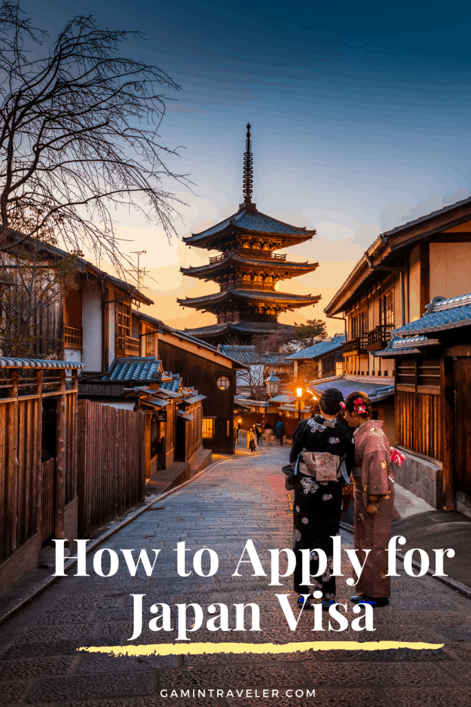 How to get a Japan Tourist Visa