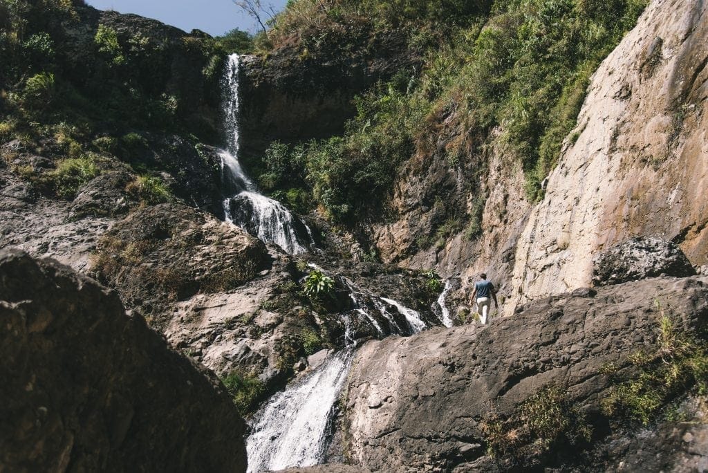 HIKING PONGAS WATERFALLS IN SAGADA
