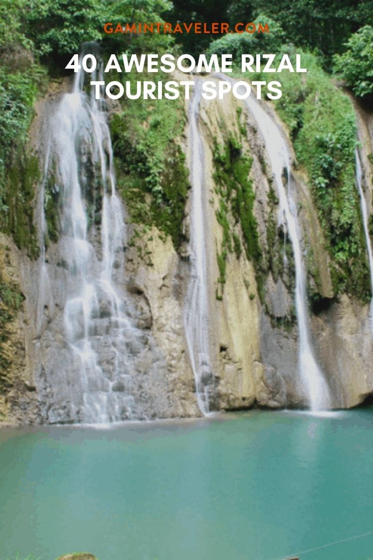 Rizal travel guide, Rizal tourist spots