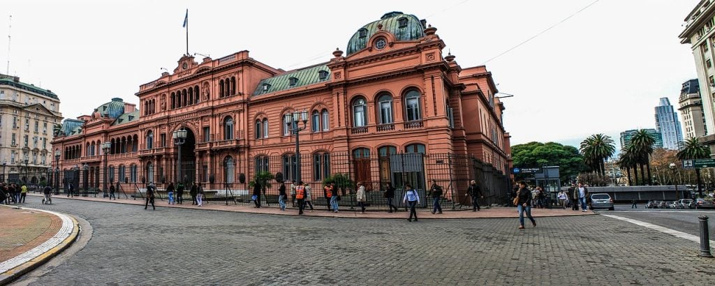 La Casa Rosada, Buenos Aires itienrary