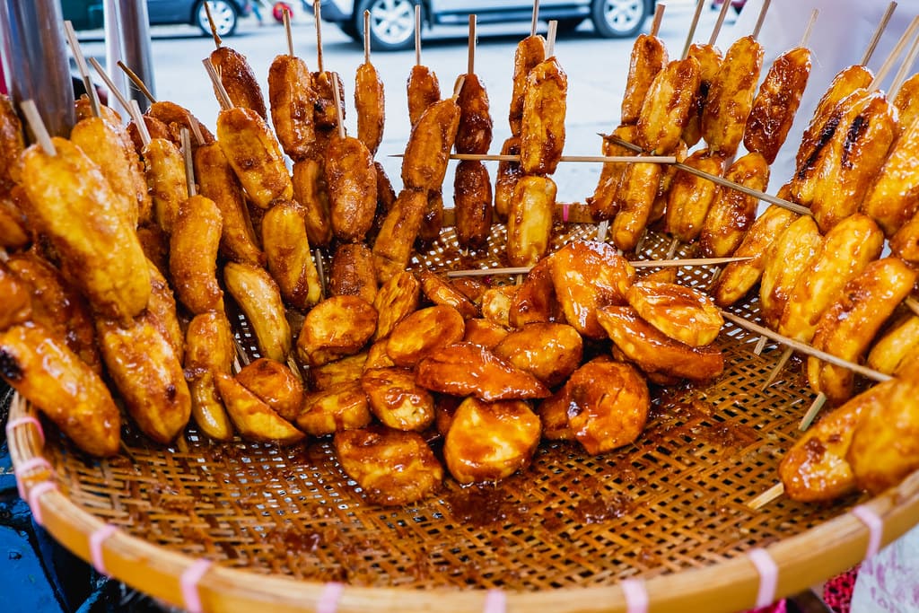 Banana Cue, Filipino street food