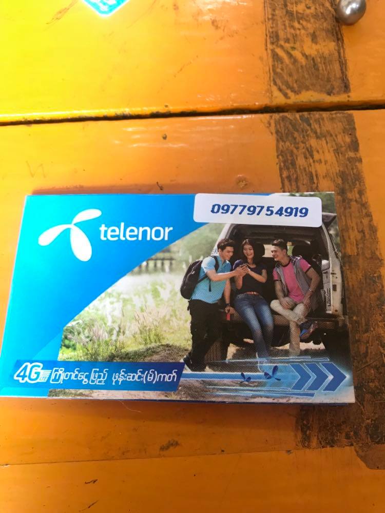 sim card Yangon airport, cheapest sim card in Myanmar, Telenor, myanmar tourist sim card, myanmar prepaid sim card, Myanmar sim card, yangon airport sim card, best sim card myanmar, myanmar pocket wifi, sim card in myanmar