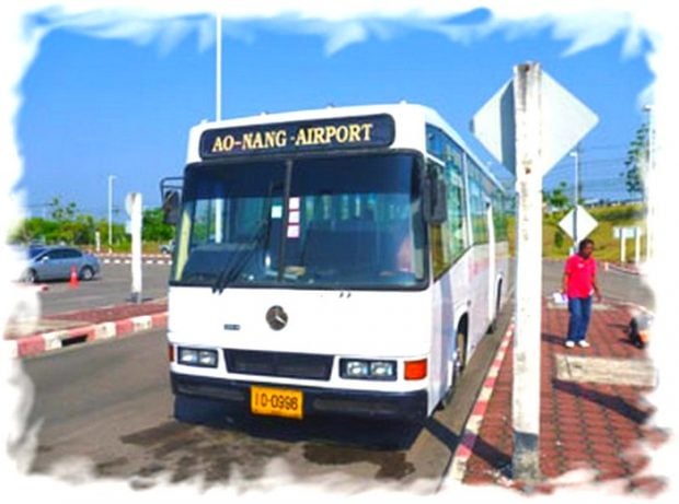 How To Get From Krabi Airport To Ao Nang Best Way 4 Shuttle Bus Airport