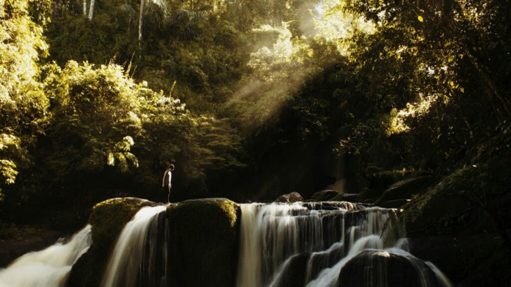 Talay Falls, falls in laguna, laguna falls