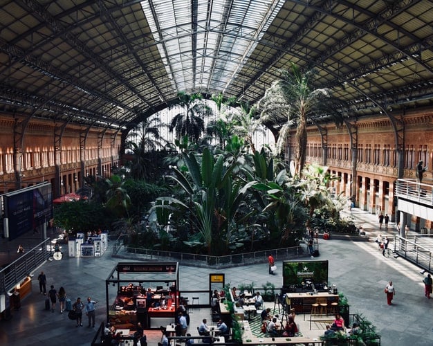 Atocha Train Station, 
