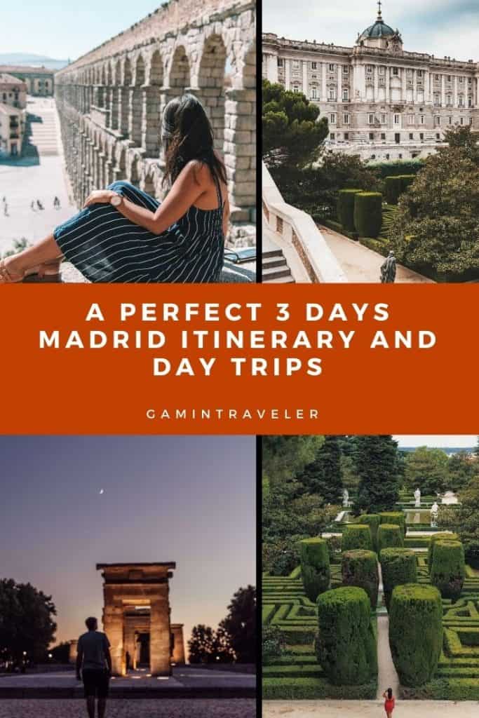 A Perfect 3 Days Madrid Itinerary - Best Day Trips Around Madrid 2 Madrid itinerary, itinerary in Madrid