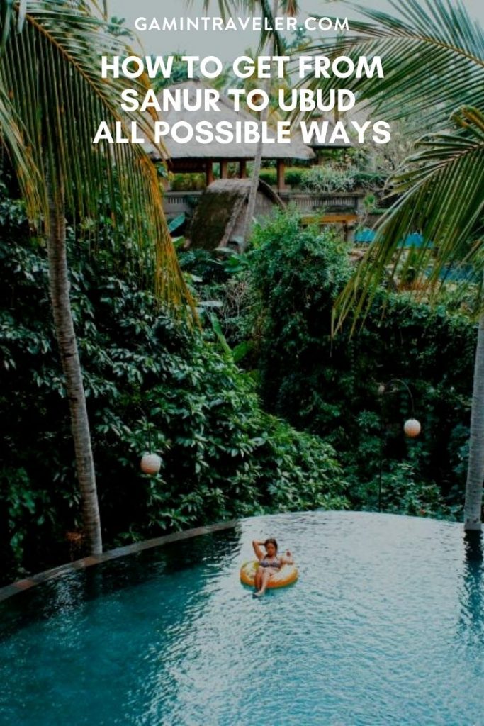 sanur to ubud, distance from sanur to ubud, sanur to ubud taxi, sanur to ubud travel time