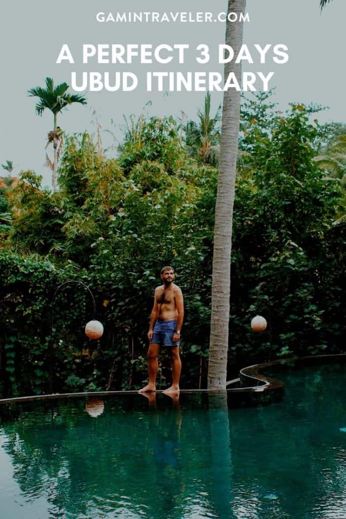 ubud itinerary