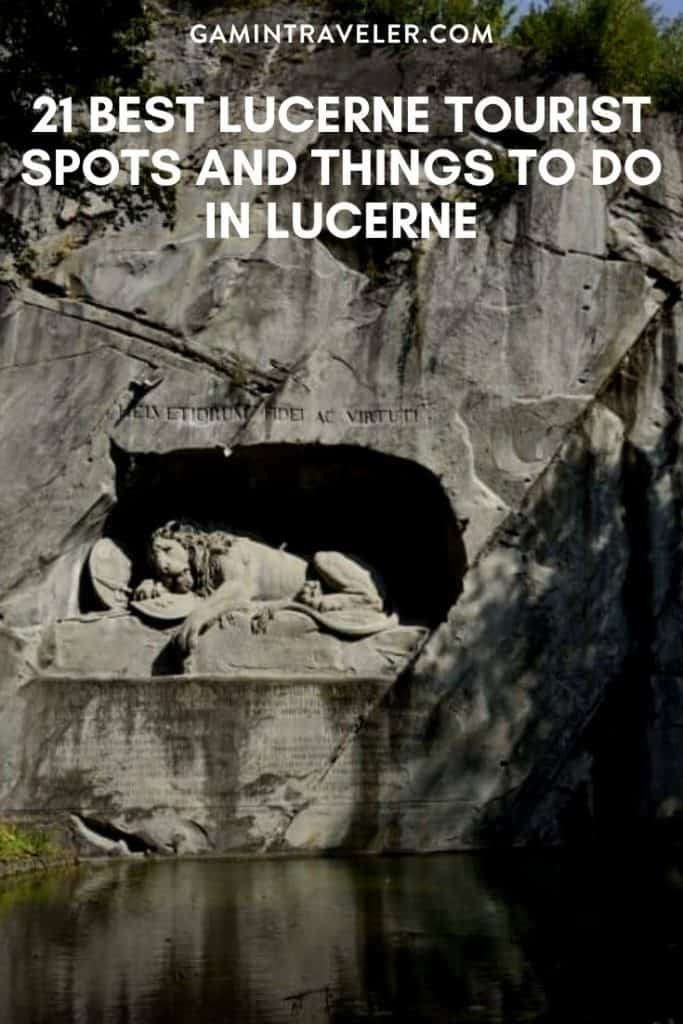 Lucerne Tourist Spots, Things to do in Lucerne