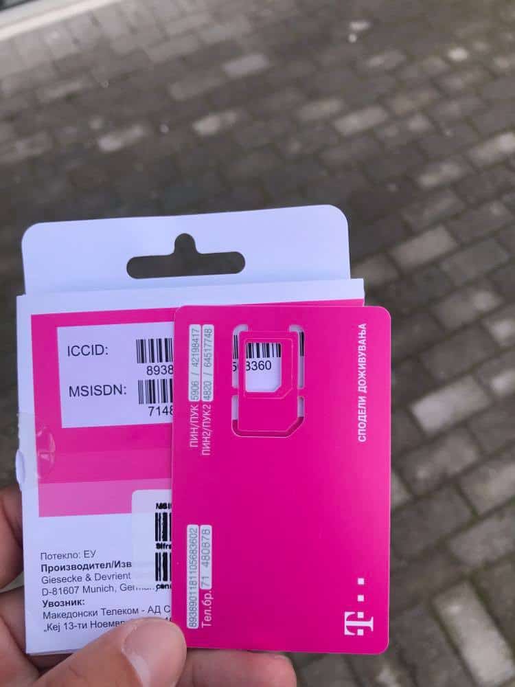 sim card in macedonia, macedonia sim card, Telekom Macedonia, sim card skopje airport, cheapest sim card in North Macedonia, Sim Card In North Macedonia